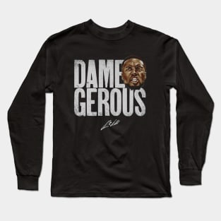 Damian Lillard Milwaukee Dame-gerous Long Sleeve T-Shirt